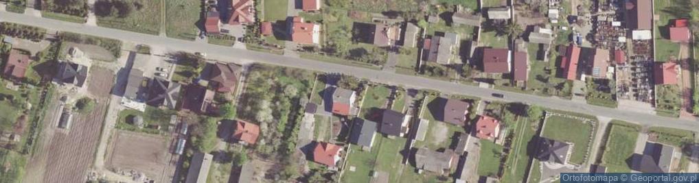 Zdjęcie satelitarne Kończyce-Kolonia ul.