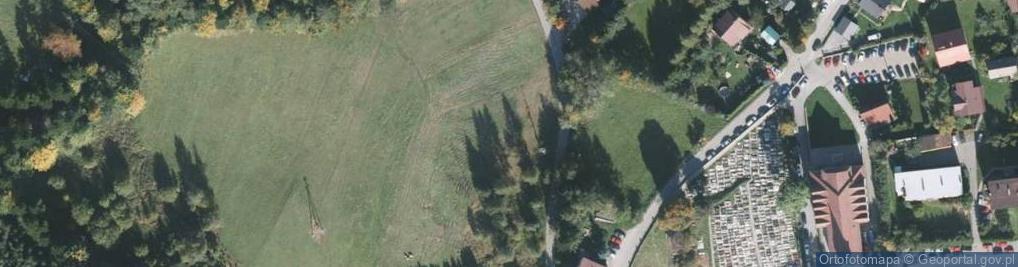 Zdjęcie satelitarne Koniaków ul.