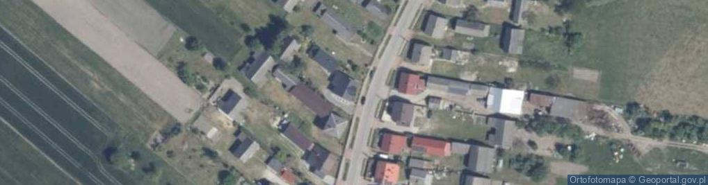 Zdjęcie satelitarne Konieczno ul.