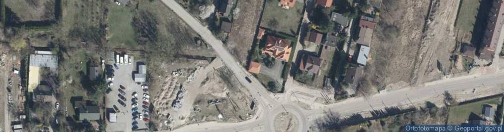 Zdjęcie satelitarne Kołobrzeska ul.