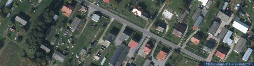 Zdjęcie satelitarne Korchów Pierwszy ul.