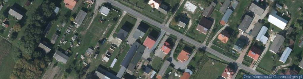 Zdjęcie satelitarne Korchów Pierwszy ul.