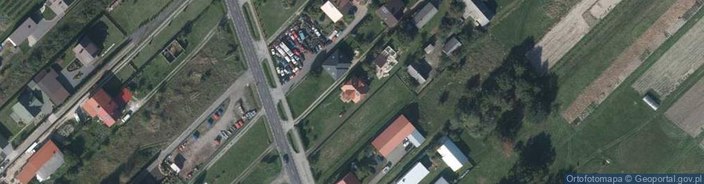 Zdjęcie satelitarne Korczów ul.