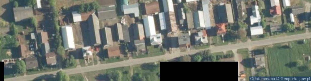 Zdjęcie satelitarne Koryczany ul.