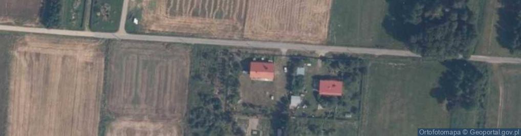 Zdjęcie satelitarne Korzeń Rządowy ul.