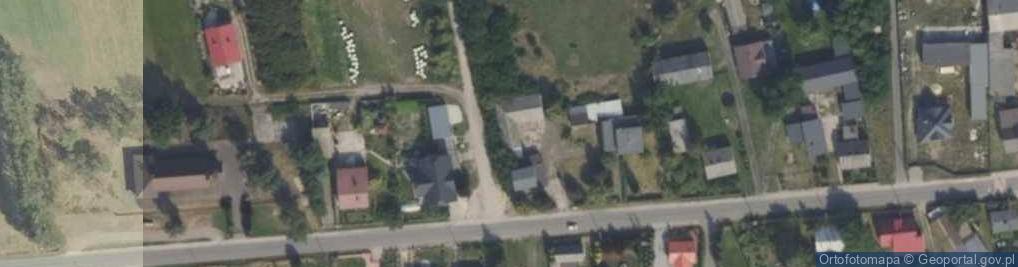 Zdjęcie satelitarne Korzeniew ul.