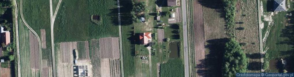 Zdjęcie satelitarne Korzeniów ul.