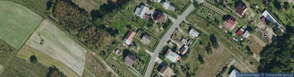 Zdjęcie satelitarne Korzeniów ul.