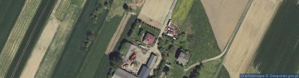 Zdjęcie satelitarne Kosarzew Dolny-Kolonia ul.