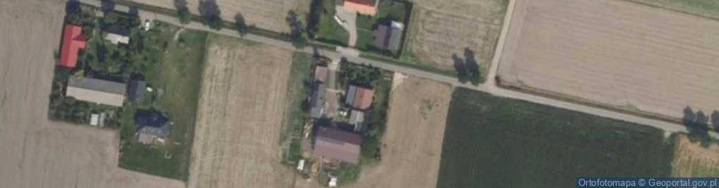 Zdjęcie satelitarne Kościelec-Kolonia ul.