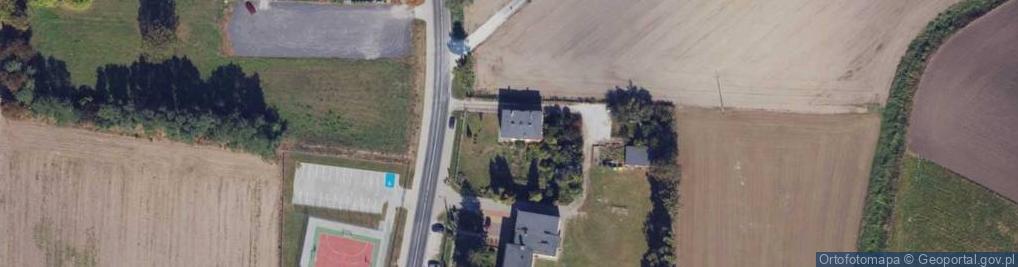 Zdjęcie satelitarne Kościelna Wieś ul.