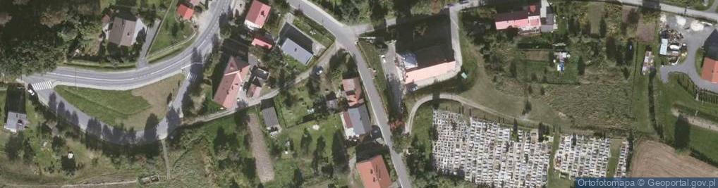 Zdjęcie satelitarne Kościelniki Średnie ul.