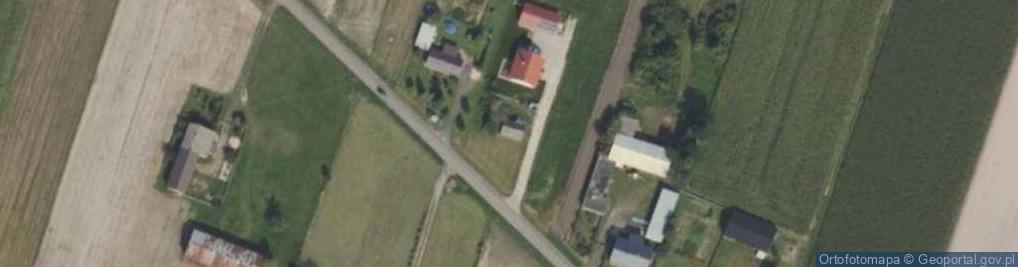 Zdjęcie satelitarne Kosmów-Kolonia ul.
