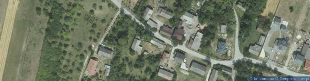Zdjęcie satelitarne Kostki Duże ul.