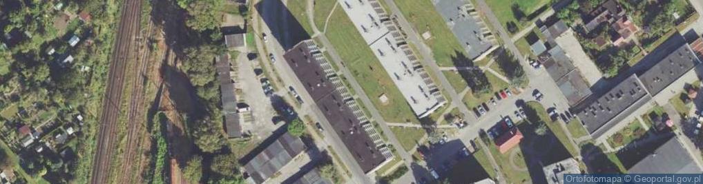 Zdjęcie satelitarne Kolejowa ul.