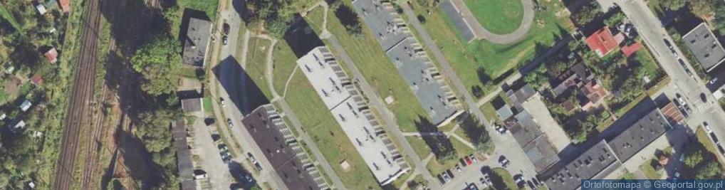 Zdjęcie satelitarne Kolejowa ul.