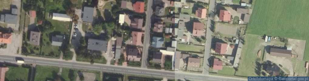 Zdjęcie satelitarne Kowale Pańskie-Kolonia ul.