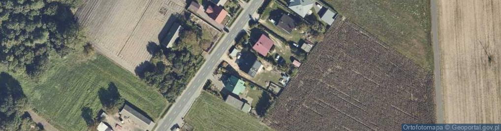 Zdjęcie satelitarne Kozarzew ul.