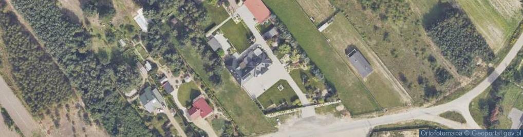Zdjęcie satelitarne Kozłów ul.