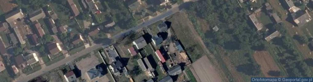 Zdjęcie satelitarne Kozłów ul.