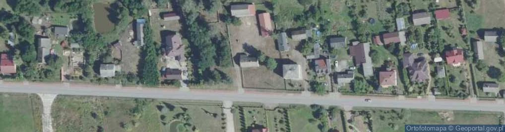 Zdjęcie satelitarne Kozów ul.