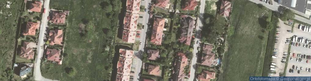 Zdjęcie satelitarne Konwisarzy ul.