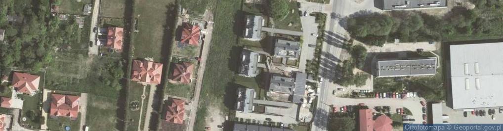 Zdjęcie satelitarne Komuny Paryskiej ul.