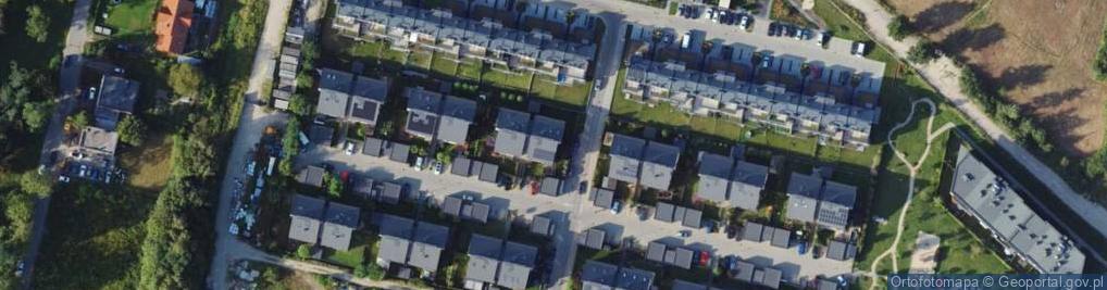 Zdjęcie satelitarne Komuny Paryskiej ul.