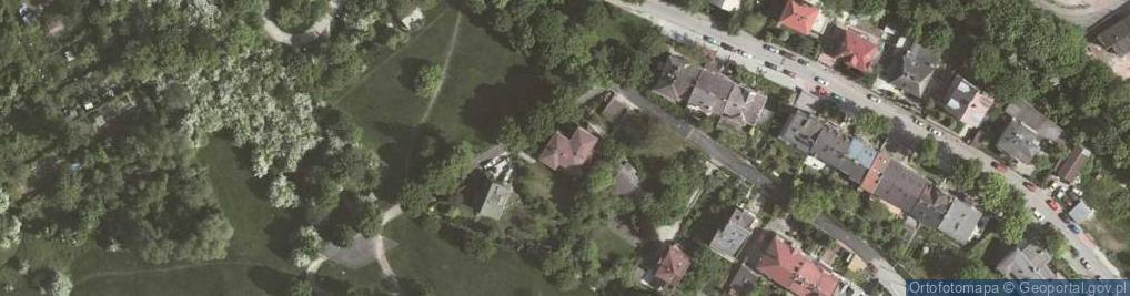 Zdjęcie satelitarne Kopiec Krakusa ul.
