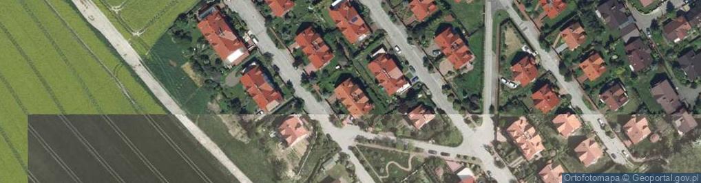 Zdjęcie satelitarne Koło Białuchy ul.