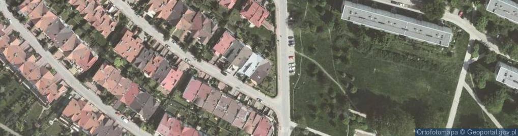 Zdjęcie satelitarne Korony Polskiej ul.