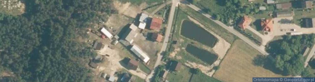 Zdjęcie satelitarne Kolonie ul.