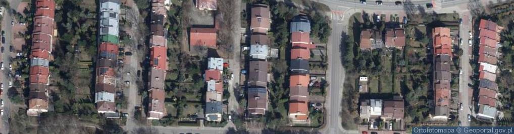 Zdjęcie satelitarne Komputerowa ul.