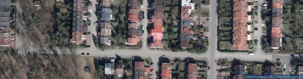 Zdjęcie satelitarne Kosmiczna ul.