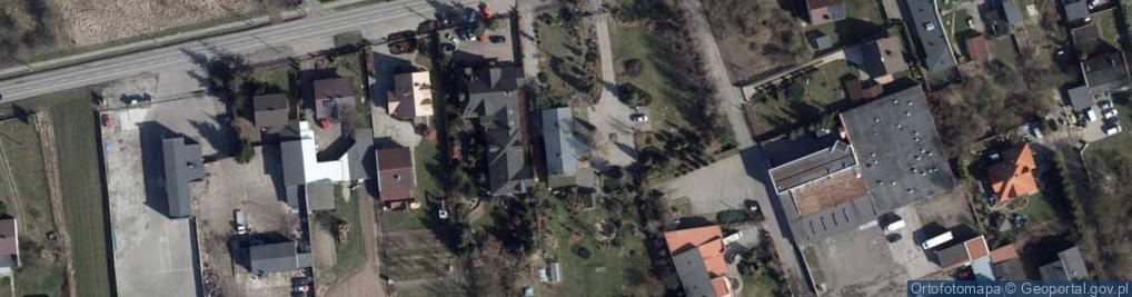 Zdjęcie satelitarne Kolumny ul.