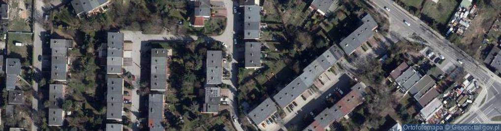 Zdjęcie satelitarne Korsarska ul.