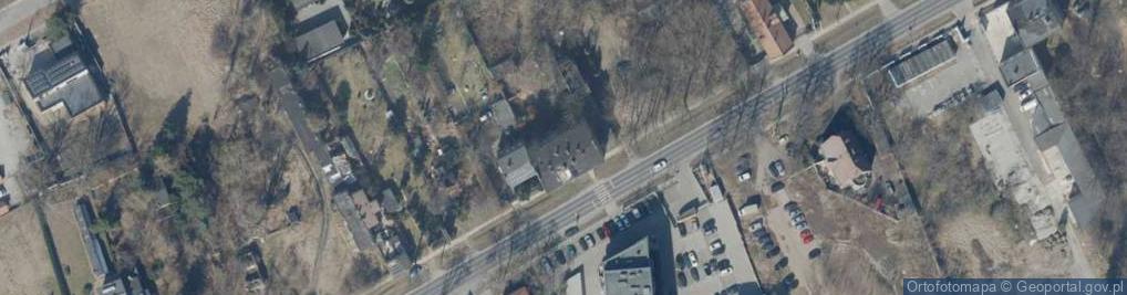 Zdjęcie satelitarne Konstantynowska ul.