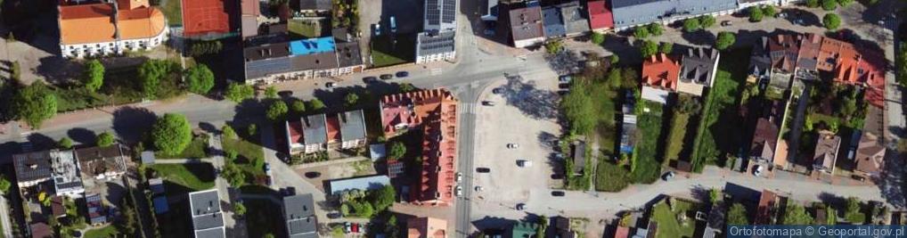 Zdjęcie satelitarne Kozia ul.