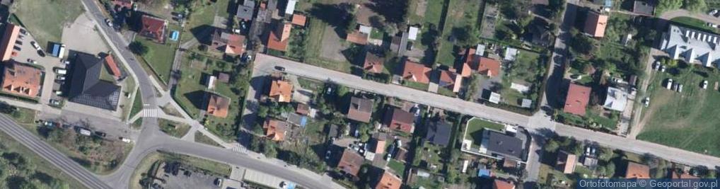Zdjęcie satelitarne Kolejowa ul.