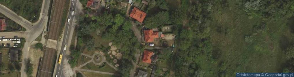 Zdjęcie satelitarne Kolonia PZNF ul.