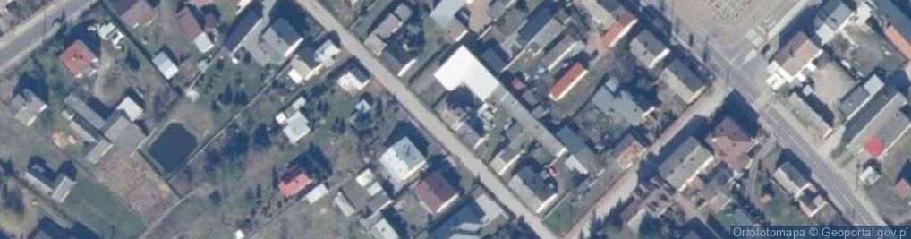 Zdjęcie satelitarne Kozia ul.