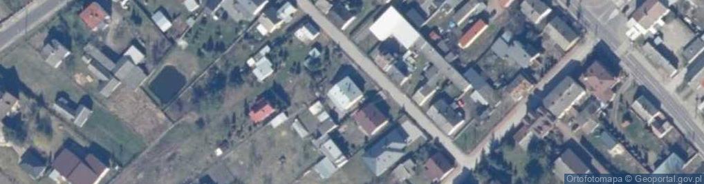 Zdjęcie satelitarne Kozia ul.
