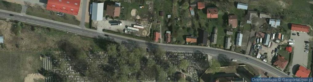 Zdjęcie satelitarne Kozłowieckich ul.