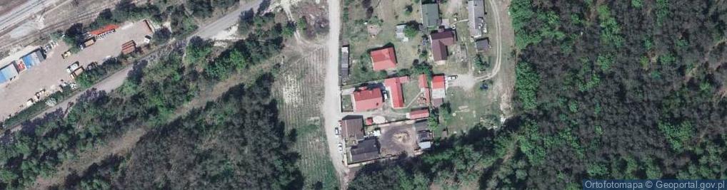 Zdjęcie satelitarne Kolejarzy Południe ul.