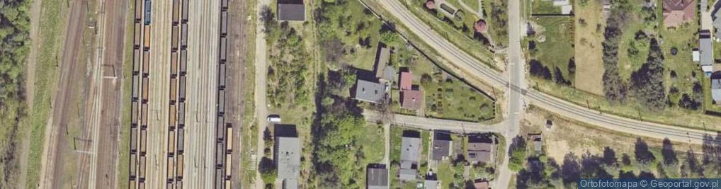 Zdjęcie satelitarne Kolejowa ul.