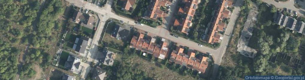 Zdjęcie satelitarne Kokosowa ul.