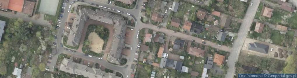 Zdjęcie satelitarne Kosmiczna ul.