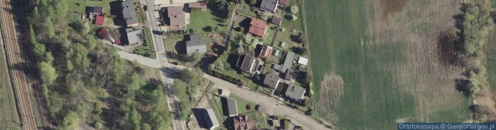Zdjęcie satelitarne Kolejki Konnej ul.