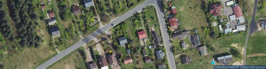 Zdjęcie satelitarne Koziegłowska ul.