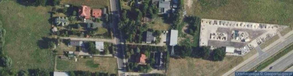 Zdjęcie satelitarne Komorowska ul.